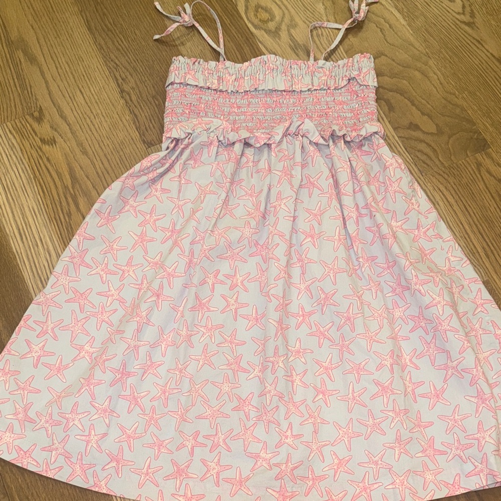 Crewcuts Starfish Smocked Sundress